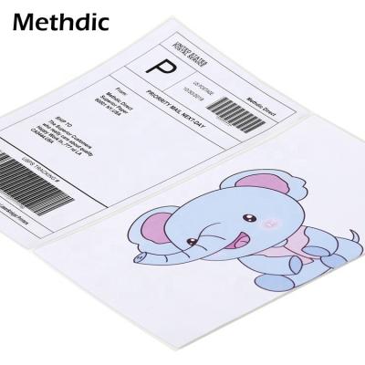 China Scratch Off Methdic Postal Labels 8.5x5.5 (Half Sheet A4) Shipping Labels For Inkjet And Laser Printers for sale