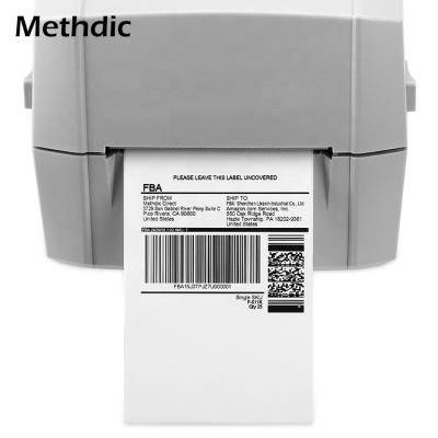 China Methdic 4x6 Waterproof Shipping Label Waterproof Thermal Address Labels for sale