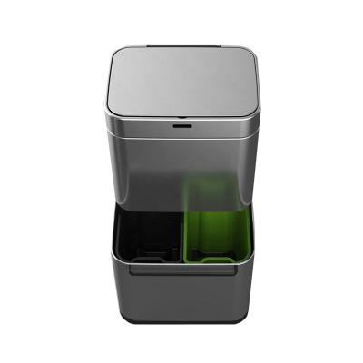 China New Innovation Sustainable Compost Bin Meet Your All Your Waste And Recycling Requirements Muti-Buckets Waste Separate Higher Waste Bin for sale