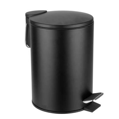 China Wholesale Price Quality Pedal Trash Can Accessories Clean and Tidy Sets Viable Bathroom Household Items Modern Fine Pedal Trash Can for sale