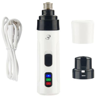 China New Viable Rechargeable Battery Pet Nail Grinder For Dogs Cats Grooming Kit Pet Nail Grinder for sale