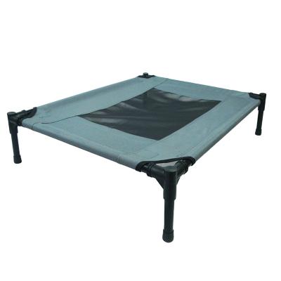 China Breathable Portable Raised Pet Bed with Mesh Fabric for Dogs Outdoor for sale