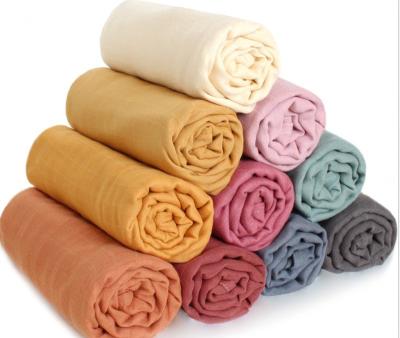 China Wholesale hot sale organic anti-static wrap baby wrap bamboo muslin cotton wrap portable blanket baby for sale