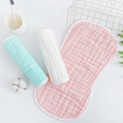 China Hot Sale Sustainable Burping Cloth Ultra Absorbent Newborn Burping Rags 100% Organic Cotton Burping Cloths Newborn Bibs For Baby Boy And Girls for sale