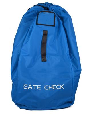 China Foldable and Lightweight Airport Gate Checking Bag Baby Seat Travel Bag with Backpack Straps for sale