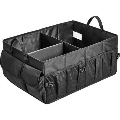 China Sports Travel Large Capacity Trunk Organizer Foldable Durable Car Seat Eco-Friendly Heavy Duty Organizer for sale