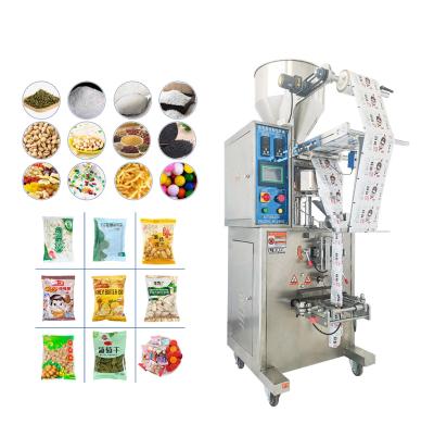 China Automatic Sides Sealing Grain Granule Snack Bag Pouch Filler Peanuts Peanuts Peanuts Pistachio Packaging Machine for sale