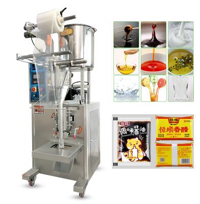 China Sides Sealing High Accuracy Automatic Long Strip Bag Packing Machine For Liquid Filling Drum Shape Sealing Packaging for sale