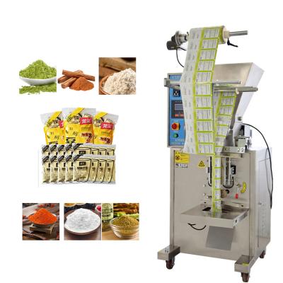 China Sides Sealing Efficiency Horizontal Flour Powder Horizontal Food Packing Back Auger Sealing Packing Filling Machine for sale