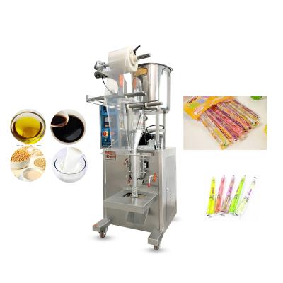 China Sides Sealing High Speed ​​Automatic Liquid Drum Ice Candy Shape Stick Packed Packing Machine for sale