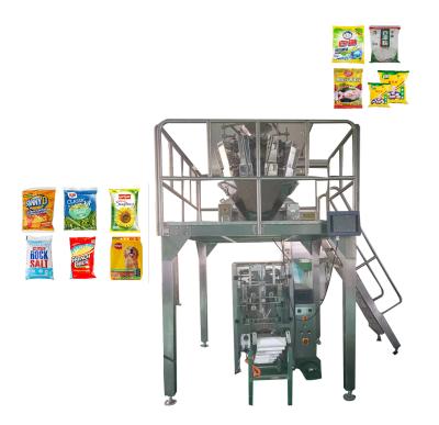 China Food Packing Machine 10 Heads Snack 10 Heads Weigher Packing Machine Vertical Packing Machine with 10 Heads Weigher for sale