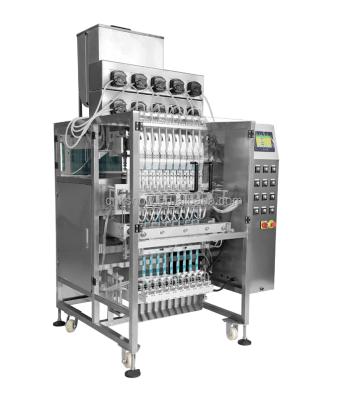 China Sides Sealing High Accuracy Multi Lane Multi Lane Stick Packing Machine Popsicle Packing Machine for sale