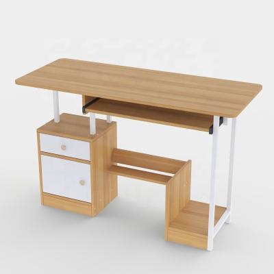 China K/D Simple Installation Computer Pc Home Office Desk Study Writing Table And Bookcase Bookshelf for sale