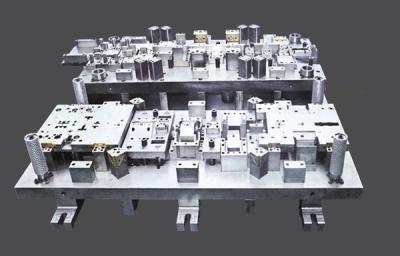 China Cr12MOU Progressive Stamping Tool Sheet Metal Progressive Die for sale