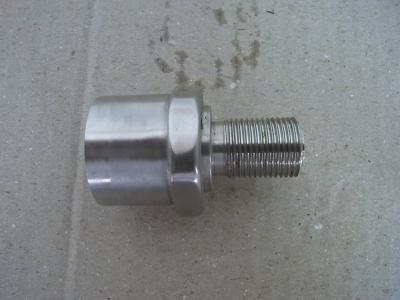 China 0.01mm Tolerance SS304 Hex Screw Sleeve Natural Finish for sale