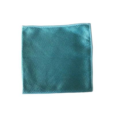 China Cheap Price Non-scratch Stained Glass Cleaning Microfiber Fish Scale Towel Cloth QUICK DRY for sale