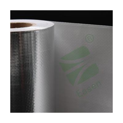 China Heat Insulation Thermal Preservation Reflect To Foil Woven Fabric Non Woven Fabric Woven Fabric Aluminum Metallic Film Insulation Material for sale