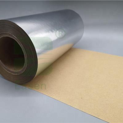 China Insulation Material Double PE Coated Aluminum Film Laminated Kraft Paper for sale