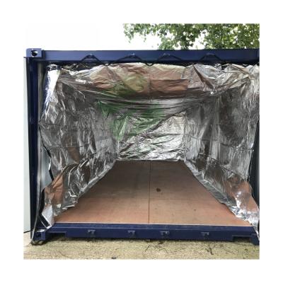 China Aluminum Foil 20ft/40ft/40hc/45hc Contemporary Woven Thermal Insulation Container Liners for sale