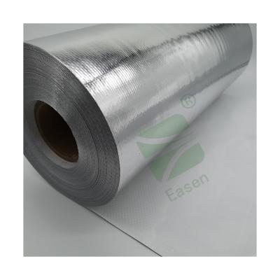 China Contemporary Durable 120 GSM Aluminum Film Woven Fabric For Export Vacuum Packing for sale