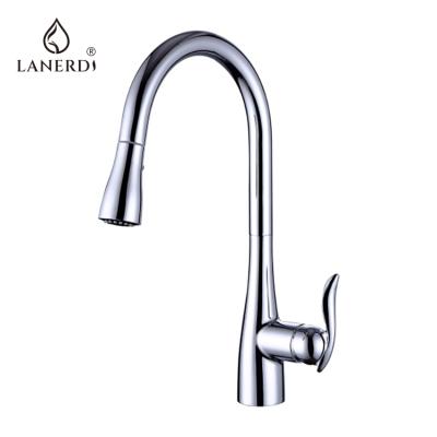 China Pull Out RTS 20 UPC Jet Sink F Spout Kitchen Sink Faucet Along With Flexible Hose for sale