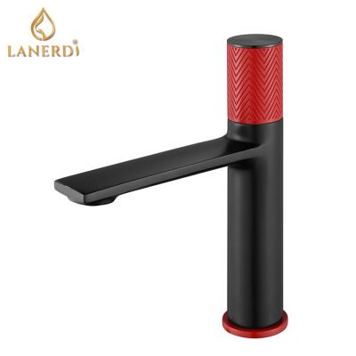 China Metered Faucets B557 0146 1 Lanerdi Embossing Basin Faucet for sale