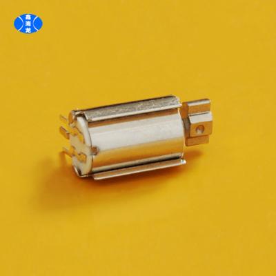 China Totally Enclosed Totally Enclosed 16000 Rpm 6x10mm 3v Vibrating DC Motor With Holder For PCB Board JMM2003 for sale