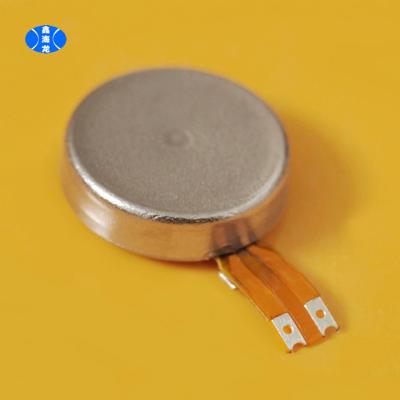 China Totally enclosed dc 3v coin type totally joint dc vibration motor for bluetooth massager product 0720 motor for sale