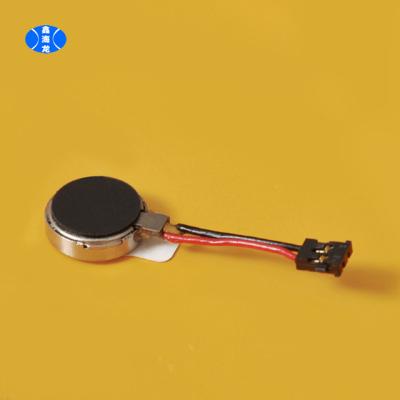 China Totally Enclosed Totally Enclosed 3v 8mm 9000rpm 50mA Coin Flat Vibration Micro DC Motor for sale