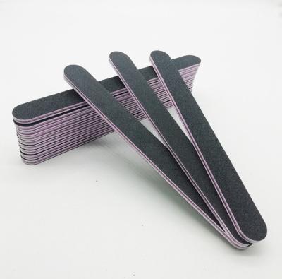 China Durable Multi Shaped Double Sided Nail File Set 180 Matte Nail Folder 150 80 100 for sale