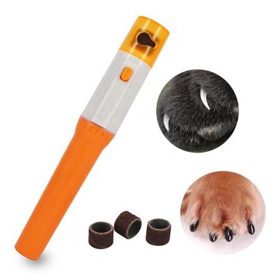 China Viable Portable Electric Trimmer Pet Nail Sharpener for Pet Nail Polisher for sale