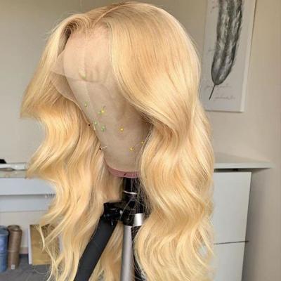 China Body Wave 613 Full Lace Wigs Body Wave 180% Density Virgin Human Remy Lace Front Wigs Unprocessed Hair for sale