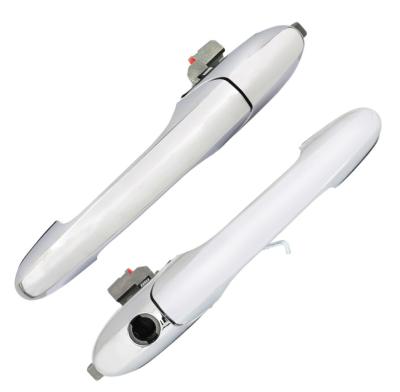 China Left & Right External Door Chrome Handle For Fiat 500 735592026 735592012 500 C (312_) for sale