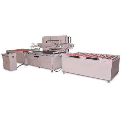 China Retail semi automatic tempered glass silkscreen printing machine for sale for sale