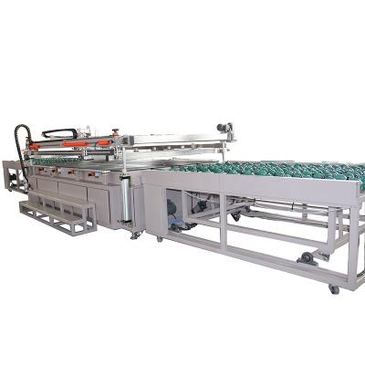 China Large size screen printing automatic large flat glass silk screen printing machine for sale for sale