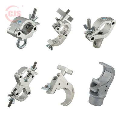 China Stage Truss Lights CJS Aluminum Stage Truss lighting Clamp Hook coupler Truss Display Truss System Accessories sample holder 3-1 for sale