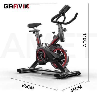 China Belt Driven Quiet Indoor Gym Commercial Spinning Bike Customized Flywheel Universal for sale