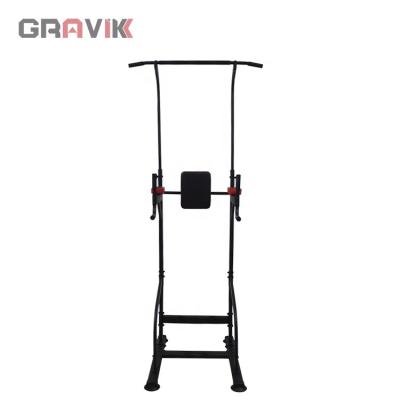 China Universal Fit Pull Ups Parallel Bars Stretch Commercial Power Tower With Weigh Bench for sale