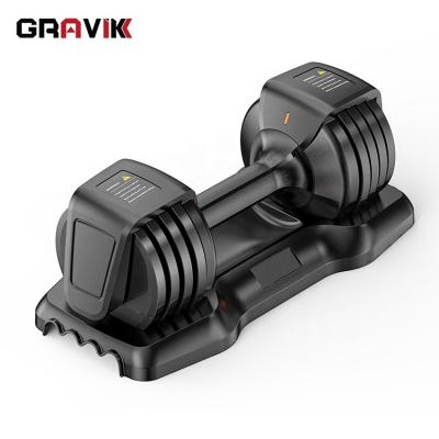 China Universal Strength 12.5LBS Dumbbell Set Equipment Home Iron Gym Adjustable Dumbbell Set for sale