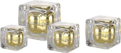 China JL-JR830 PMMA PP Cream Jar 10ml 15ml 30ml 50ml Acrylic Empty Cosmetic Jar for sale