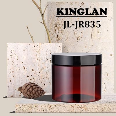 China JL-JR835 PET Jar 30g 50g 100g 150g 200g 300g 500g Eye Face Cream Jars Skincare Portable Body Cosmetic Plastic Containers for sale