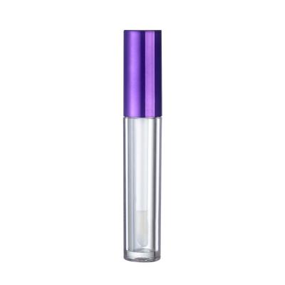 China JL-LG106 Round Lip Gloss Tube 5.5ml Professional Private Label New Arrival OEM Empty Makeup Mascara Lip Gloss for sale