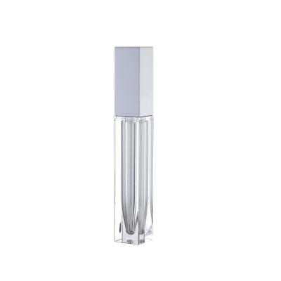 China JL-LG205 Square Lip Gloss Tube Makeup Tube Empty Cosmetic Container 7ml Square Lipgloss Tube for sale