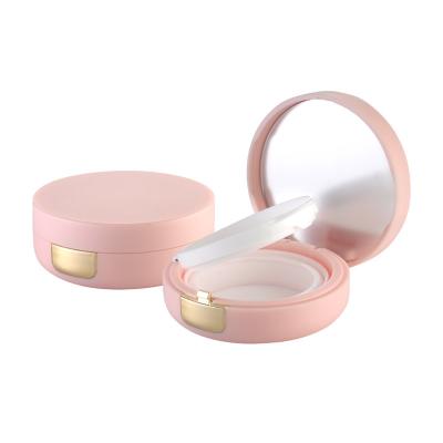 China JL-PC102 15g Blusher Container Powder Cake Case Cosmetic Packaging Custom Empty Powder Cake Compact Case with Mirror for sale