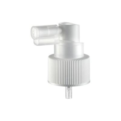 China JL-MS105A  Ribbed Aluminum Oral Nasal Sprayer Pump 20 22 24 28 410 Plastic Sprayer for Nasal Clean Leakproofness for sale