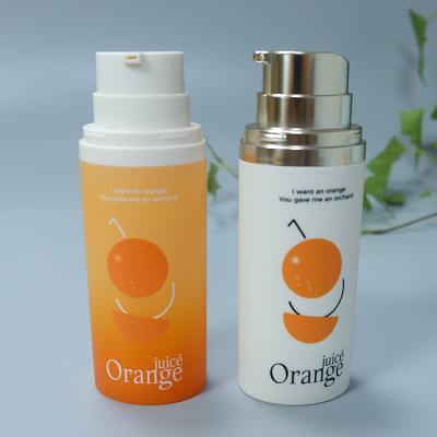 China JL-AB223 Oval Airless Bottle 30ml Cosemtic Packaging Bottle for sale