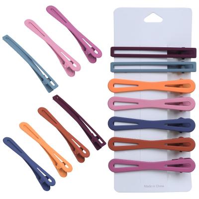 China Multifunctional purpose popular girls hairpin products, metal hairpin, candy color children hairpin for sale