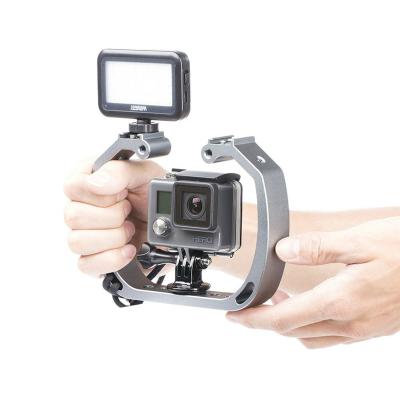 China Photography Bracket Sight Mount Aluminum Dive Kit for GOPRO HERO 3+ 4 5 Session 2 Kg YI Action Camera Dive Fill Light Accessory for sale