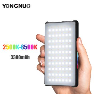 China YONGNUO YN365 RGB LED On-Camera Light 2500k-8500k RGB Video Light Portable 3300mAh YN365 RGB LED Light Portable Full Color Photography for sale