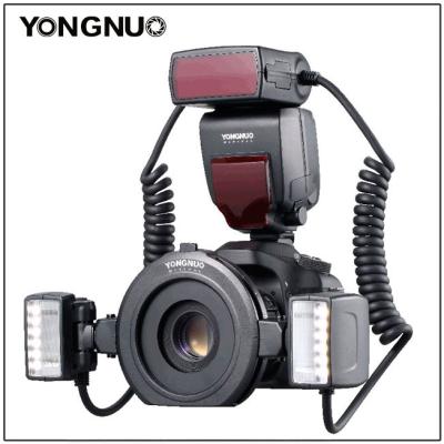 China Yongnuo YN24EX E TTL Twin Lite Macro Snap Speedlite for Canon Cameras with 2pcs Head + 4pcs Adapter Dual Snap Rings YN24EX for sale